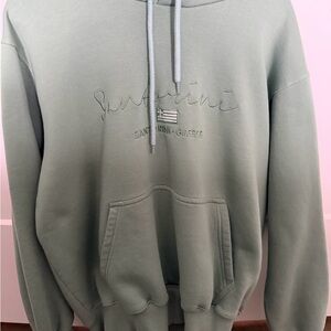 Green Santorini, Greece Hoodie